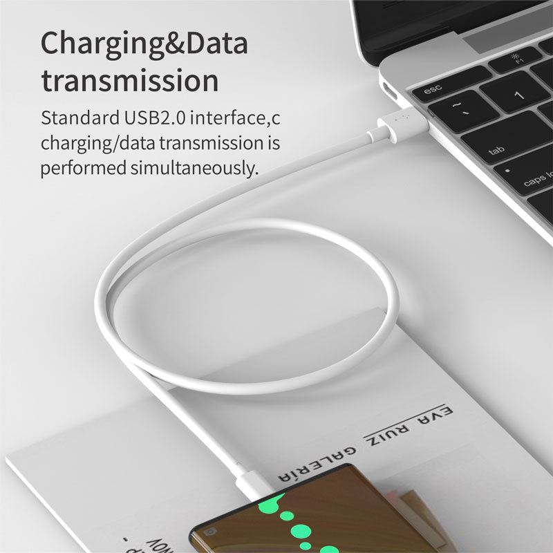 Peapolet 6A Fast Charging USB-C Data Cable